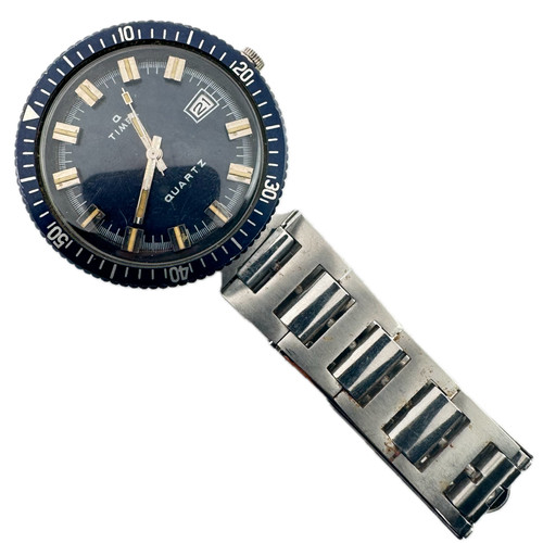 Vintage 39mm timex diver - vintage,