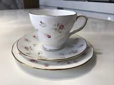 13)  Vintage Duchess Bone China Trio Called  ''Marie'' Made in England Tea  3pcs