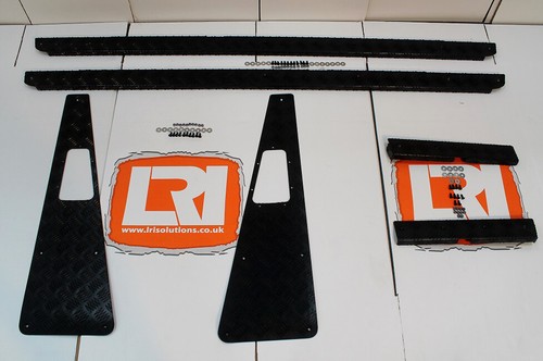 Black chequer plate kit wings