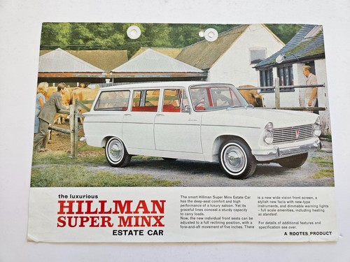 Hillman super minx estate - hillman,
