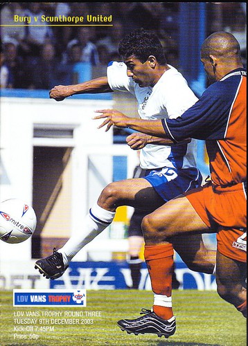 2003 bury scunthorpe - bury, v