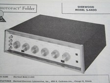 SHERWOOD S-4400 PRE-AMP