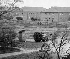 Military vehicles on the