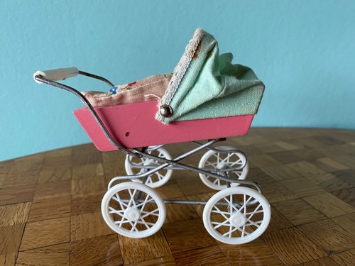 Pram korbi wooden pink - korbi,