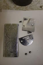 99k SINGER SEWING MACHINE  from m/c EG386214 Bobbin and front plates