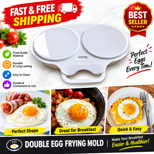 Microwave double egg - double, poacher