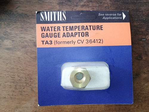 Smiths water temperature - temperature, gauge
