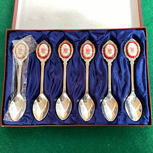 Piece boxed floral handle - 6,
