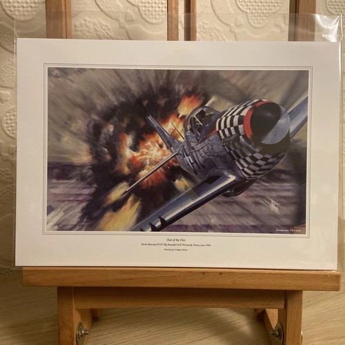 Aviation art print north - art,