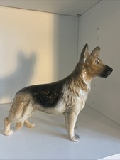 Vintage German Shepherd Figurine