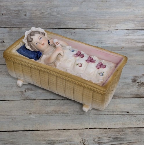 Vintage piano baby bisque - piano,