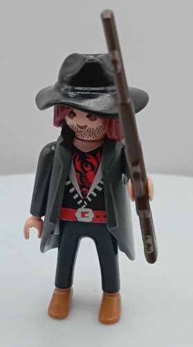 Pre owned playmobil cowboy - pre‑owned,