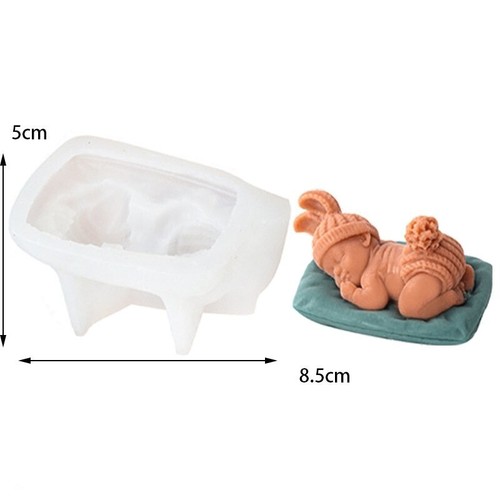White silicone sleeping - silicone,
