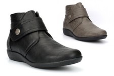 Womens Wide Fit Boots Ladies Boots Womens Ankle Boots Extra Wide Boots EE Width