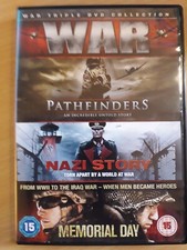3 Disc War Collection Pathfinders Nazi Story Memorial Day - region 2 dvd Set 