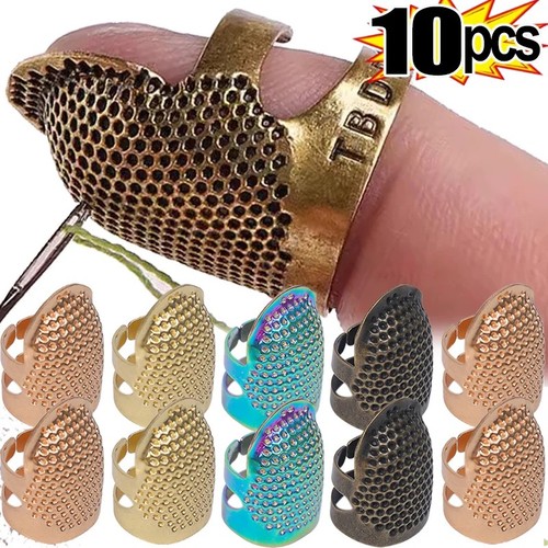 Copper sewing thimble - copper,