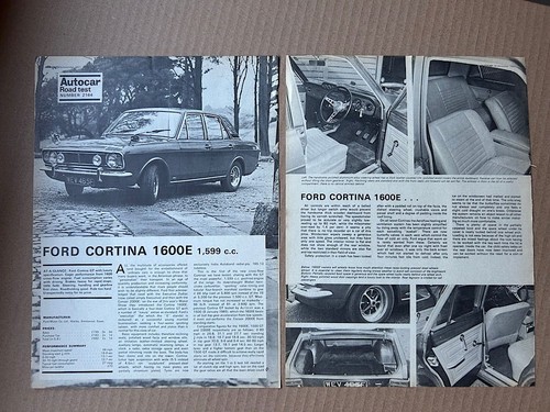 Ford cortina mk2 - cortina, 1600e