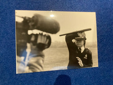 VINTAGE PHOTO 12/16CM  NEW POLICE BATON  PC NICOLA JAMES DEMO STANBOROUGH HQ a