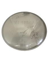 Signed Genuine Alter Bridge Drum Skin, With Band Signatures.  Belfast June 2017