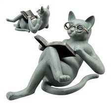 Cat Statues Garden Decor