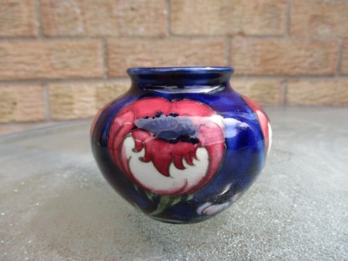 Moorcroft big poppy blue - big,