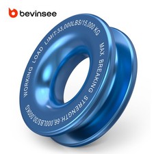 66000lbs Soft Shackle Recovery Ring Winch Rope Pulley For Land Rover Defend 110