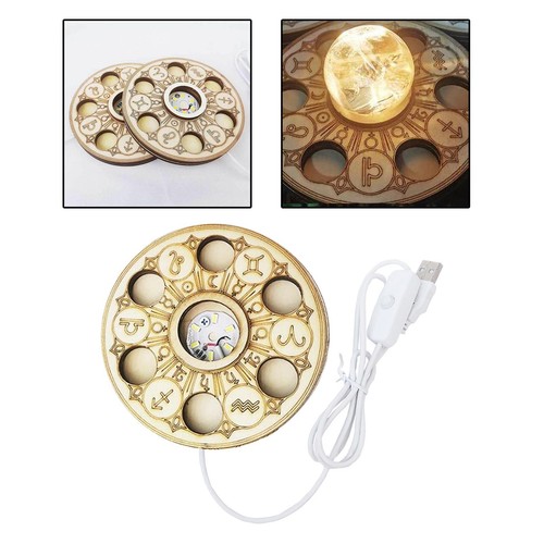 Crystal ball stand round table - ball,