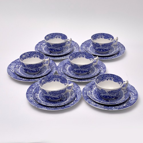 Vintage spode blue italian - vintage,