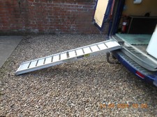 Bi fold Motorcycle Loading Ramp - Aluminium Free UK delivery