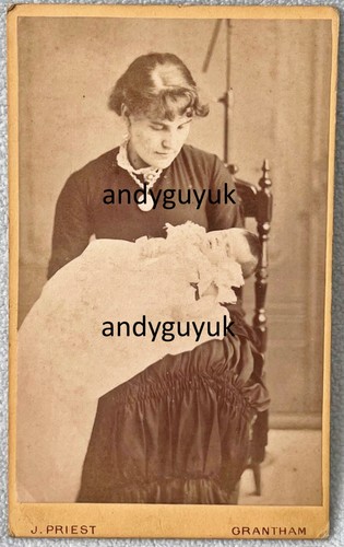 Cdv lady post - cdv, baby