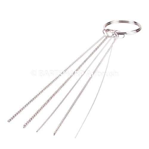 Airbrush cleaning needles set - airbrush,
