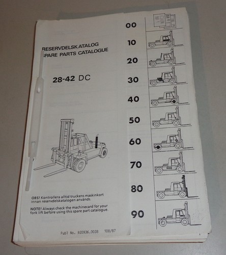 Parts catalog forklift kalmar - parts,