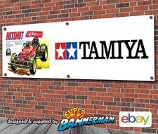 Tamiya HOTSHOT Banner for Garage, Workshop, Man Cave, Shed etc