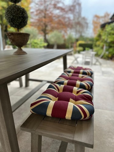 Union jack vintage seat pad - uk,