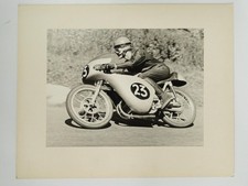 Motorcycle Racing c1954 VTG Photo By Alan Fulwood