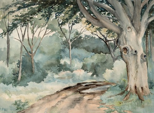 Watercolour painting v - watercolour,