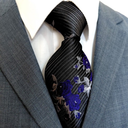 George duffer silk tie - by,