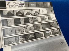 VINTAGE contact sheet /  ST ALBANS Nomansland Common KITE  MR / MRS PEACOCK