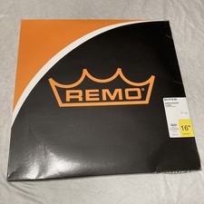 Remo USA 16” Weatherking Coated Ambassador Batter Drum Head Used but okay Boxed