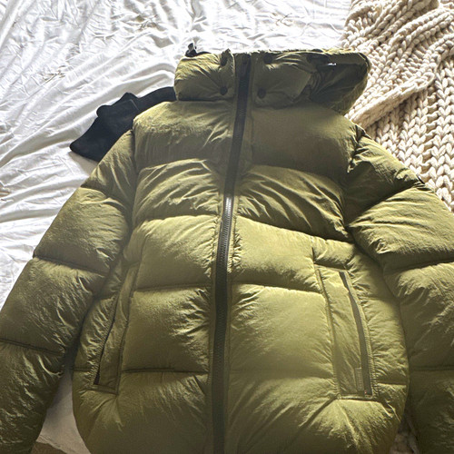 Firetrap mens green hooded - green,