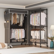 Heavy Duty Double Clothes Rail