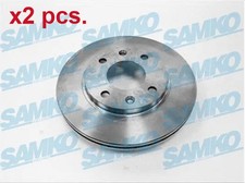 X2 PCS FRONT BRAKE DISC ROTOS