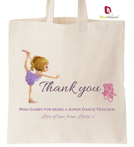 Personalised thank you dance - personalised,