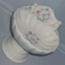 PRETTY UNUSUAL VINTAGE RETRO CREAM SINK SOAP TRINKET VANITY DISH