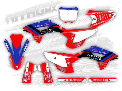 Graphics kit fits honda - fits, crf