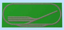 Plastic Railway Track HO Lima