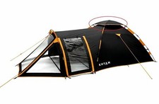 Khyam Biker Black Top Cap Rain Protection Roof Vent Cover L80 x W70cm