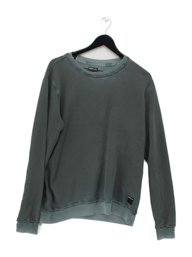 Replay men hoodie green - m,