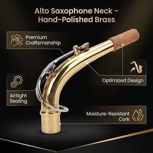 Alto saxophone neck hand - alto,