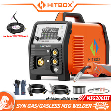 200Amp 6IN1 Gas/Gasless MIG